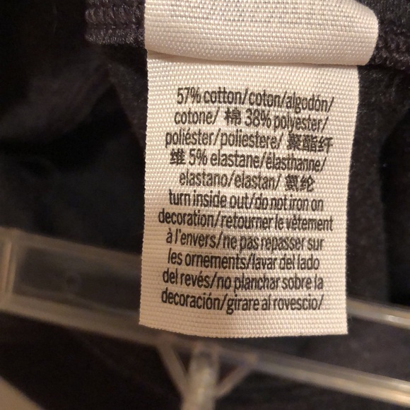 NWT PINK Nation Victoria’s Secret High Waist Ankle Legging. Large. Charcoal Gray - Picture 7 of 8